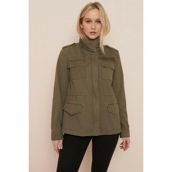 Garage Cotton Military Utility Jacket 